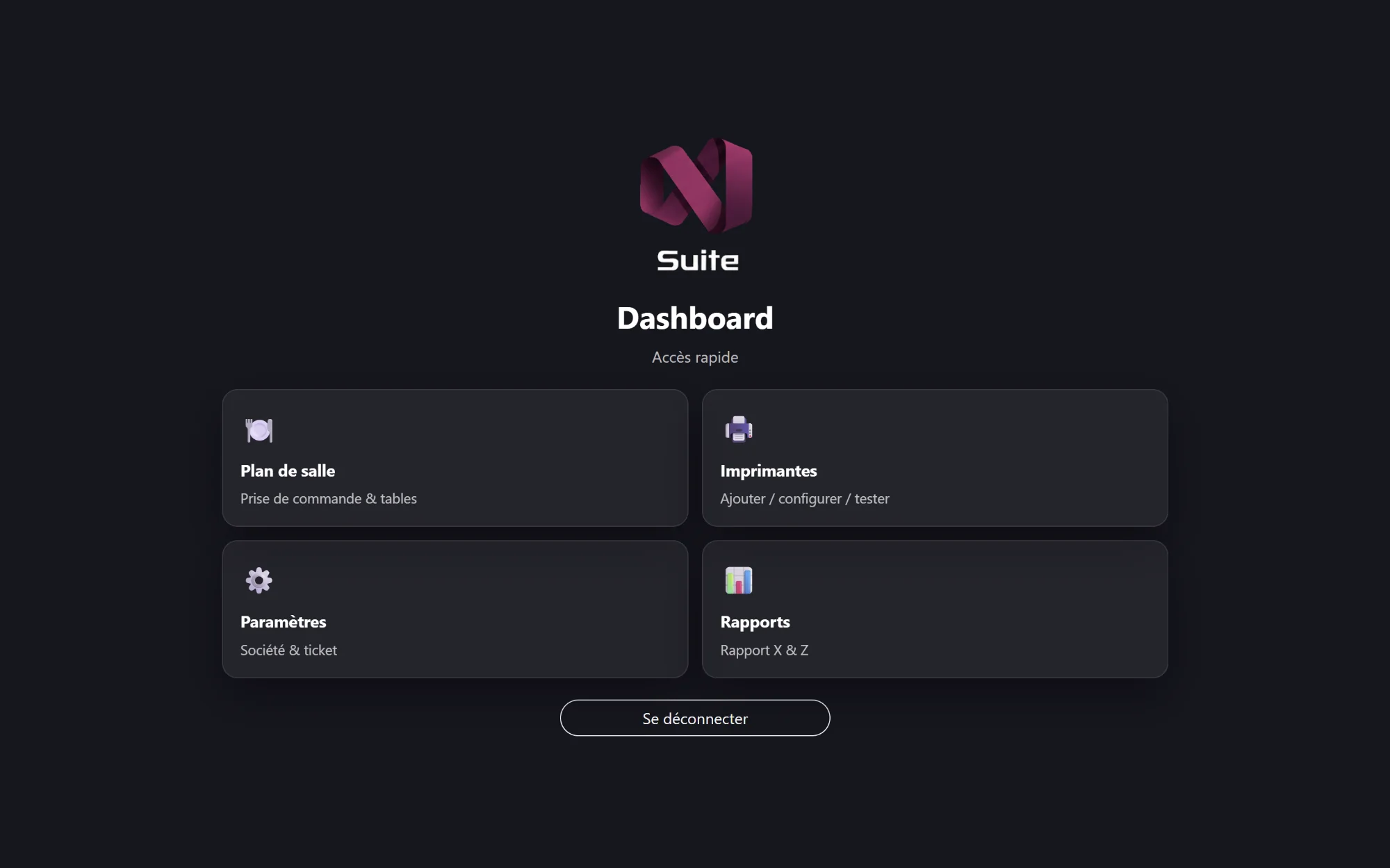 CashSystem Suite — logiciel de caisse pour restaurants